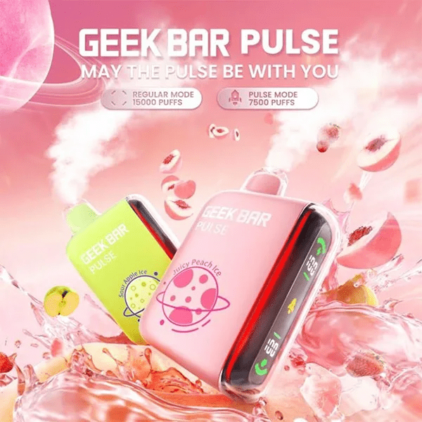 Geek Bar Pulse 15000 細節展示 Geek Bar Pulse 15000 細節展示