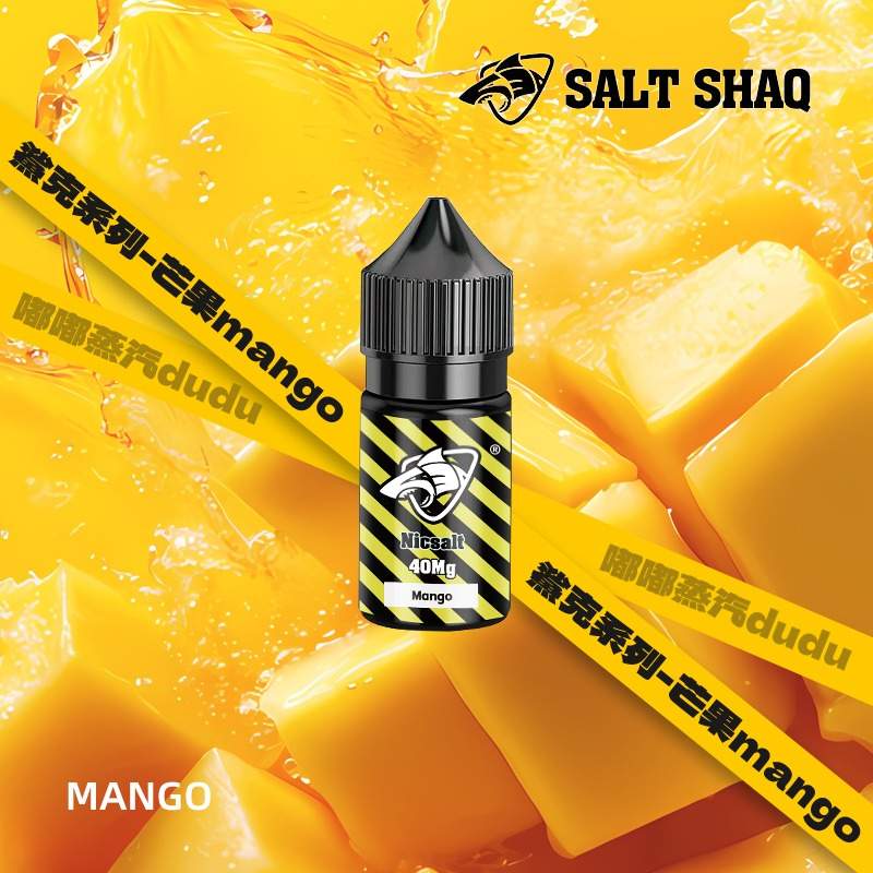 SALT-SHAQ鯊克芒果口味30ML電子菸油